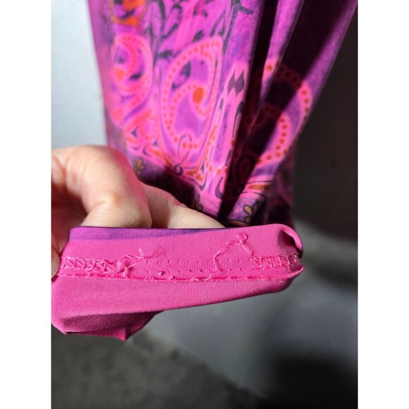 APT.9 Womens Short Sleeve Tunic Top Plus Size 2X Boho Stretch Flowy Summer Shirt - Picture 3 of 9